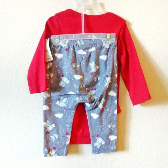 NWT Old Navy My First Christmas Bodysuit & Pants - Picture 4 of 5
